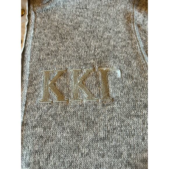 Like New Kappa Kappa Gamma Embroidered Womens Snap Pullover Large - Picture 5 of 7